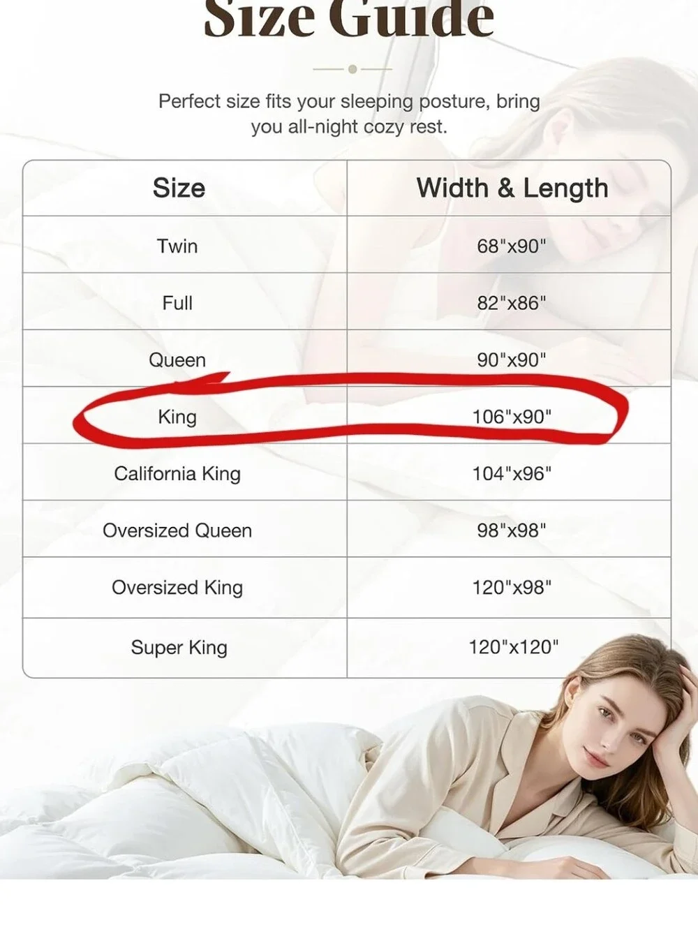 NWT Goose Down Hotel Duvet Comforter King Size Organic Cotton Cover Kusnug